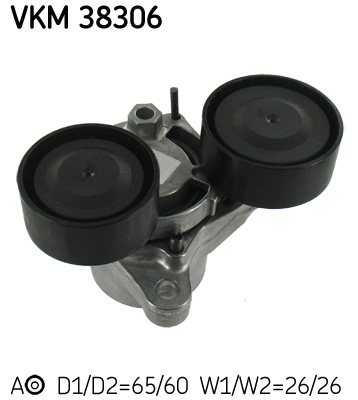 SKF Spannrolle, Keilrippenriemen VKM 38306